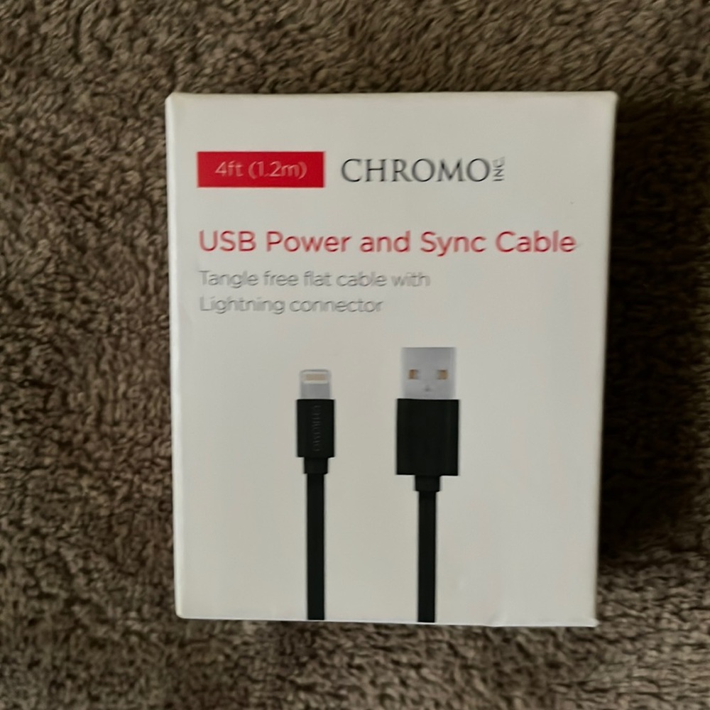 USB power and sync cable
